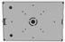 COMPULOCKS Enclosure Wall Mount White