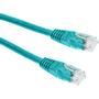 Coferro Cables Patchkabel KAT6 0,25 m S/FTP blå, RJ45 m/skærm han, :han, CCA