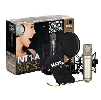 RØDE NT1-A Complete Vocal Recording Solution (600.100.01)