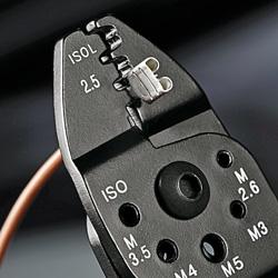 KNIPEX Crimping Pliers burnished 215 mm (9721215B)