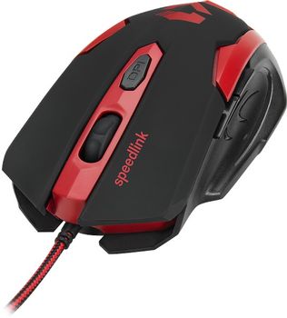 SPEEDLINK XITO Gaming Mouse, black-red (SL-680009-BKRD)
