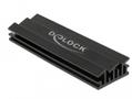 DELOCK Heat Sink 70 mm for M.2 module black