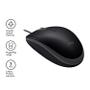 LOGITECH B110 Silent Wireless Mouse, Black (910-005508)