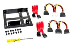 FANTEC Einbaurahmen f. 2,5"" HDD/SSD in 3,5"" int. Rahmen