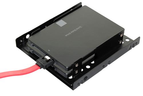 FANTEC Einbaurahmen f. 2,5"" HDD/SSD in 3,5"" int. Rahmen (2121)