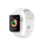 APPLE Watch Series 3 GPS, 38mm Silver Aluminium Case with White Sport Band (MTEY2DH/A)