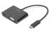 DIGITUS USB Type C to VGA Adapter Full HD 1080p +