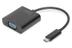 ASSMANN Electronic USB-C VGA GRAPHICS ADAPTER FULL HD 1080P CABL