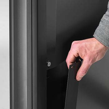 CHIEF MFG Fusion Gulv XL Mobil H:122-165 Universal Sort Max 136 Kg (XPA1UB)