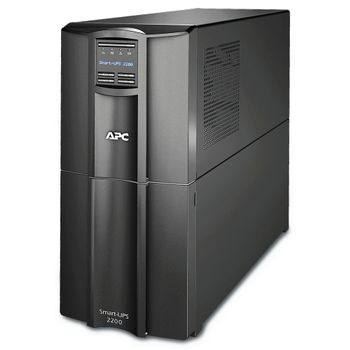 APC Smart-UPS SMT2200IC - UPS - AC 220/ 230/ 240 V - 1980 Watt - 2200 VA - Lead Acid - RS-232, USB - output connectors: 9 - black - with APC SmartConnect (SMT2200IC)