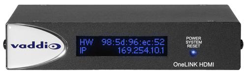 VADDIO OneLINK HDMI Ext. for Vaddio HDBT Camera | 1920x1080 60Hz HDBaseT Reciever (Rx) | Range 100m (999-1105-143)