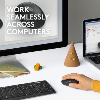 LOGITECH Wireless Mouse M590 MD Graphite Tonal (910-005197)