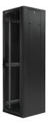 TOTEN System G, 19" golvskåp, 42U, 600x1000, perforerad dörr fram, per