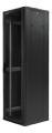 TOTEN System G, 19" golvskåp, 42U, 600x600, perforerad dörr fram, perf