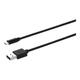 Essentials Cable USB-A - MicroUSB, 1m, Black