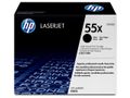 HP Original HP 55X LaserJet-tonerpatron med høj kapacitet,  sort