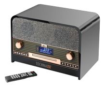 TECHNAXX Retro Bluetooth DAB+/FM Stereo Radio with CD-Player & USB TX-102