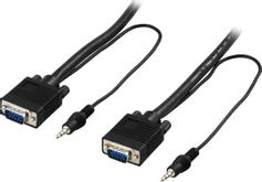 Deltaco RGB-7C - VGA-kabel - 3 m