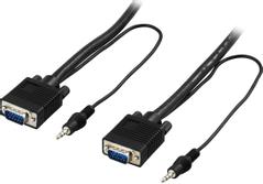 DELTACO VGA cable Black 3m
