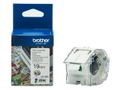 BROTHER CZ-1003 - continuous labels - 1 roll(s) - Roll (1.9 cm x 5 m)