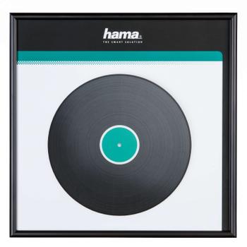 HAMA Ram för LP-skiva Aluminium Svart 31.5x31.5cm (00181445)