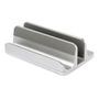 DESIRE2 Dual Bordstativ for Tablet Mac/Ultrabooks Justerbar Aluminiun Sølv