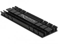 DELOCK Heat Sink flat 70 mm for M.2 module black