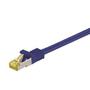 GOOBAY Patchkabel S-FTP RJ45 CAT7 PiMF Blå 1.0 m.