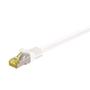 GOOBAY Patchkabel S-FTP RJ45 CAT7 PiMF Hvid 0.5 m.