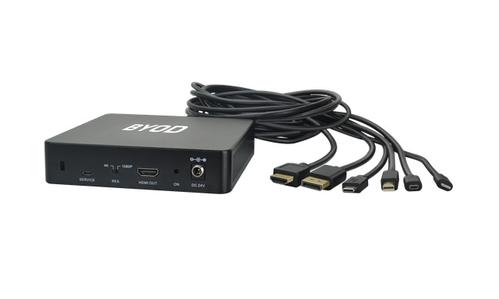 STOLTZEN Stoltzen BYOD Presentation Switcher Lightning, USB-C, MiniDP, DP, HDMI, MicroHDMI (BYOD)