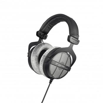 BEYERDYNAMIC DT 990 Pro hörlurar med sladd, Over-Ear (svart) Pro Studio modell, 250 Ohm åpen (DT990)