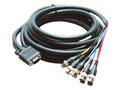 KRAMER C-GF/5BM | Female/Male Breakout Cable | VGA - BNC | Max | GrÃ¥ | 0,3m