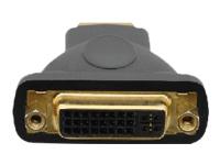 KRAMER AD-DF/HM | Female/ Male Adapter | DVI-I - HDMI | Max 1920x1200 | Black | 5cm (99-9497010)