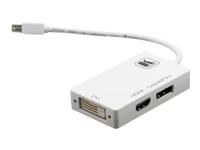 KRAMER ADC-MDP/ M2 | Male/ Female Adapter | Mini DP - DVI, HDMI, DP | Max 1920x1200 | White | 15cm (99-93210003)