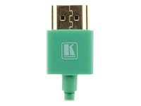 KRAMER C-HM/ HM/ PICO/ GR-10 - green 3,0m HDMI-Cable Ultra?Slim Flexible High?Speed HDMI Cable with Ethernet (97-0132210)