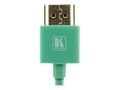 KRAMER C-HM/HM/PICO/GR-6 - green 1,8m HDMI-Cable Ultra?Slim Flexible High?Speed HDMI Cable with Ethernet