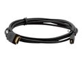 KRAMER C-HM/HM/A-D | Highâ€“Speed | HDMI - HDMI micro | Max 3840x2160 60Hz 4:4:4 | Svart | 1,8m
