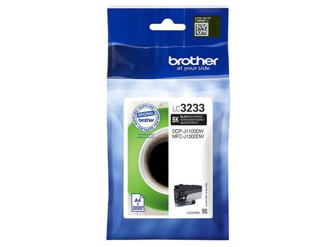 BROTHER LC3233BK - Black - original - print cartridge - for Brother DCP-J1100DW,  MFC-J1300DW (LC3233BK)