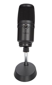 SVIVE Hydra Pro Mikrofon USB, stativ, digital utgang, 3.5mm Jack utgang, HD lyd, retningsstyrt (SVGMIC01)