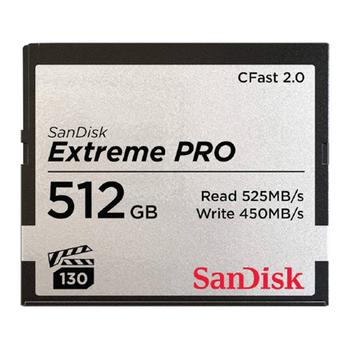 SANDISK Extreme Pro CFAST 2.0 512GB 525MB/s VPG130 (SDCFSP-512G-G46D)