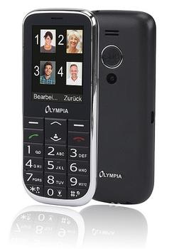 OLYMPIA Mobiltelefon Joy II schwarz extragroÃŸe Tasten (2219)