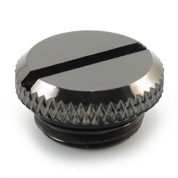 XSPC Verschlussstopfen 1/4 Zoll - black chrome (5060175587015)