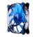 COUGAR LED-Lüfter D12HB-B, blaue LED - 120mm