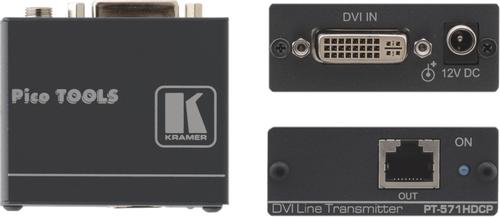 KRAMER PT-571HDCP | 1920x1080 TP/CAT SÃ¤ndare (Tx) | Range 90m (50-70865090)
