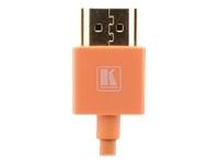 KRAMER C-HM/ HM/ PICO | Ultra-Slim High-Speed | HDMI - HDMI | Max 3840x2160 60Hz 4:2:0 | Orange | 3m (97-0132410)