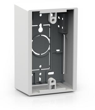 KRAMER OWB-1G/D | 1-Gang On-Wall Decora Box | Plastic | White (80-80111099)