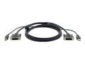 KRAMER C-KVM/1-6 - KVM Cable DVI-D Single-Link and USB (A-B) 1,8m