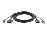KRAMER C-KVM/3-6 - KVM Cable VGA to DVI-A and USB (A-B) 1,8m (94-000124)