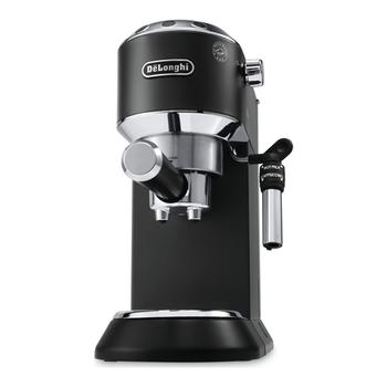 DELONGHI Dedica Style EC685.BK Manuell espressomaskin (sort) Brygg espresso med barista-teknikk og perfeksjoner kaffen din med skummet melk (132106140)