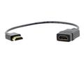 KRAMER ADC-HM/HF/PICO | Ultra-Slim Adapter | HDMI - HDMI | Max 1920x1200 | Svart | 30cm